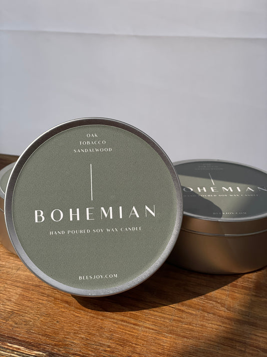 Sojų vaško žvakė BOHEMIAN