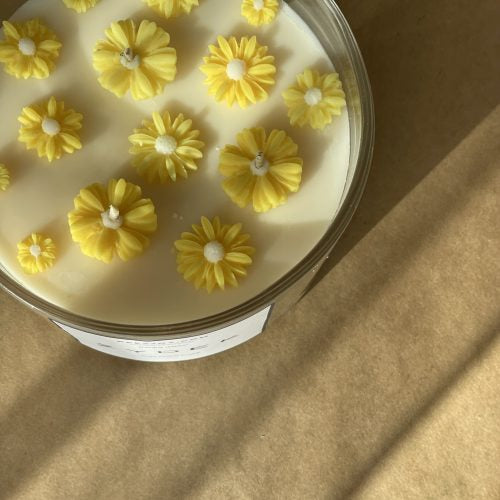 Sojų vaško žvakė "Žydėk"