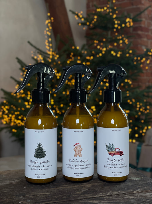 Šventinis purškiamas namų kvapas