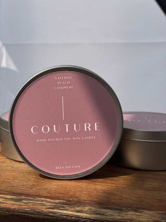 Sojų vaško žvakė COUTURE